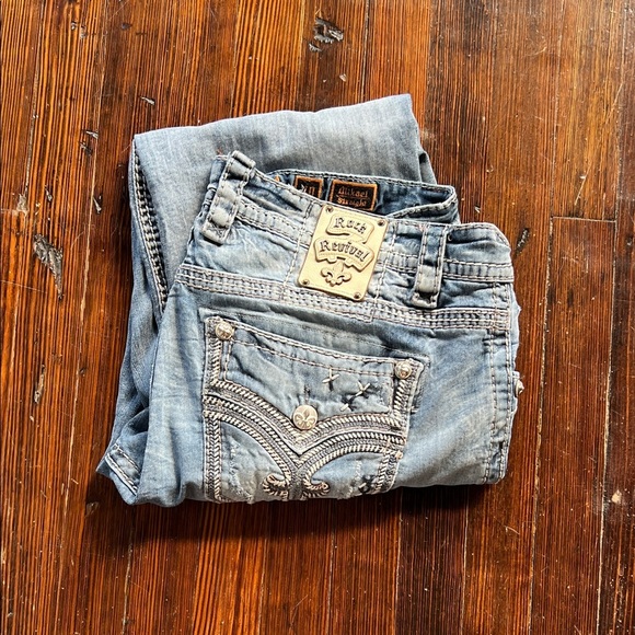 Rock Revival Other - Rock Revival Mikael Straight Jeans Size 40